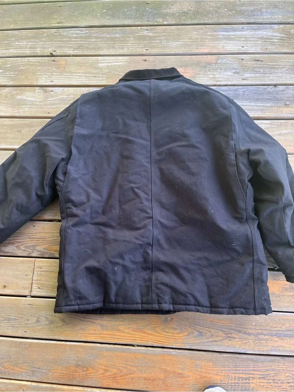 NWT Carhartt MADE IN USA Black Duck Detroit Jacket Size 3XL TALL